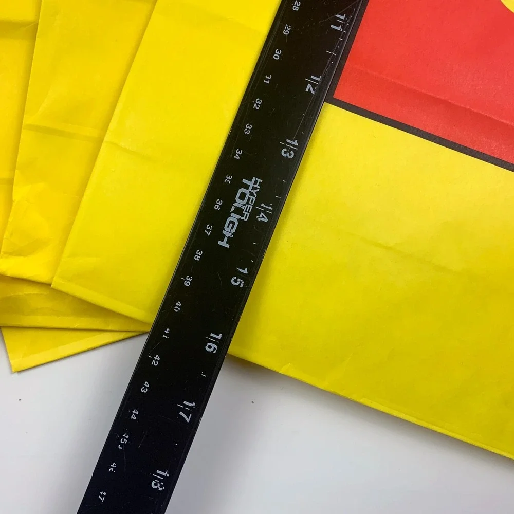 Lego Classic Yellow Shopping Bag Paper Logo Gift Bag 1x 7